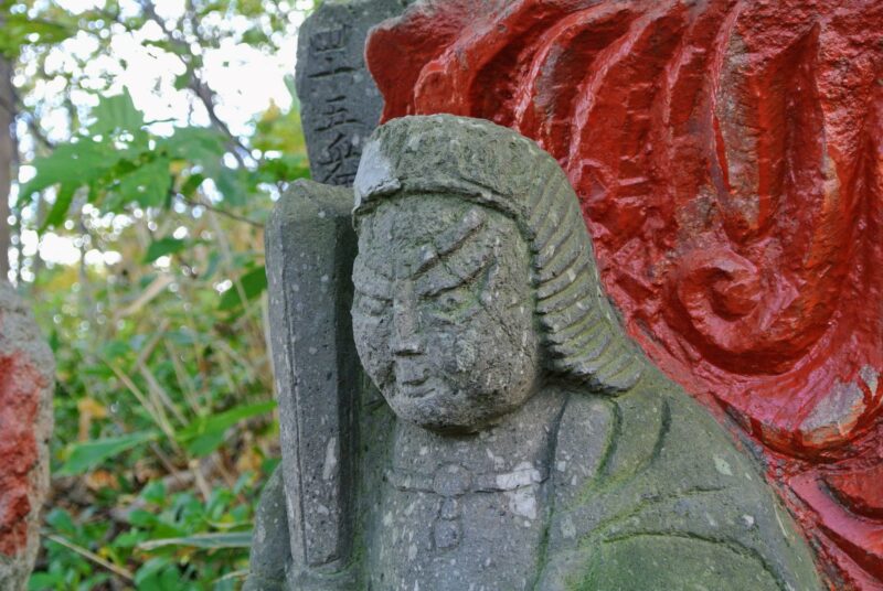 円山八十八ヶ所の観音像いろいろ