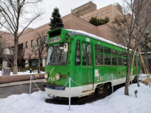 幌北車庫跡