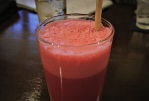 ビーツのジュース