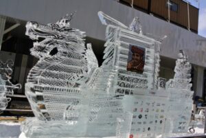 2023年さっぽろ雪まつりすすきの会場 ニッカウヰスキー