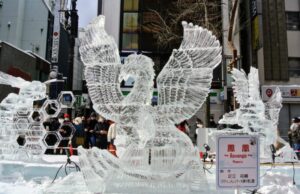 2023年さっぽろ雪まつりすすきの会場 コンクール出品作品③