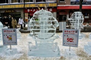 2023年さっぽろ雪まつりすすきの会場 キャラクター作品②