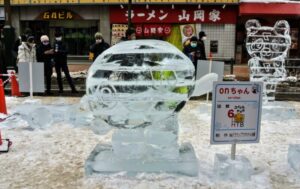 2023年さっぽろ雪まつりすすきの会場 キャラクター作品③