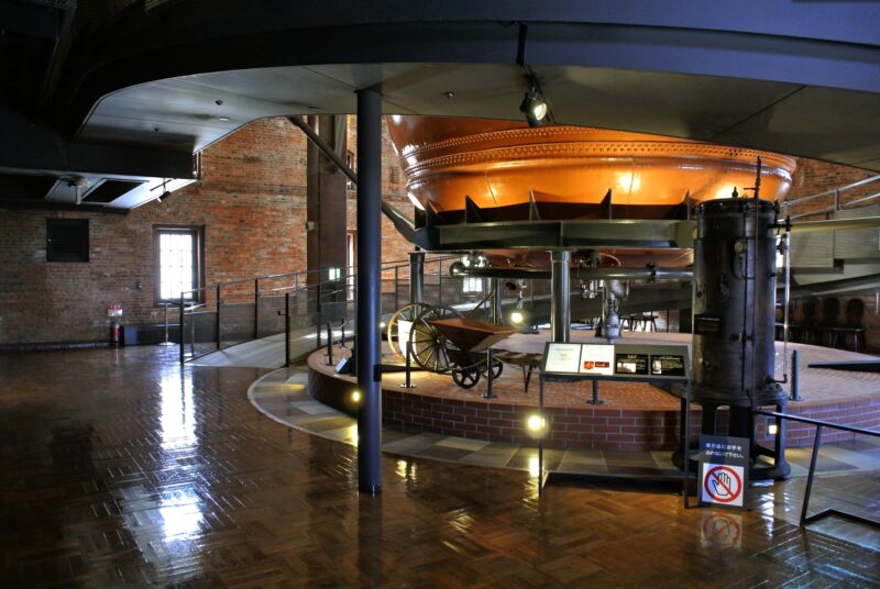 サッポロビール博物館の煮沸釜