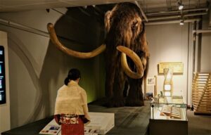 マンモスのレプリカ