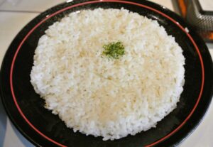 すーぷかりーひげ男爵のライス