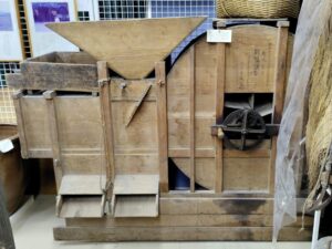 琴似屯田歴史館資料室に展示の唐箕