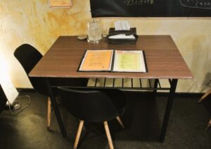 四つ葉月寒店の店内その2