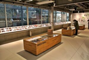 北海道庁旧本庁舎（赤れんが庁舎）改修工事中に設置された仮設博物館の内部