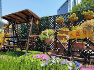 花フェスタ札幌2024　大野農業高校の作品