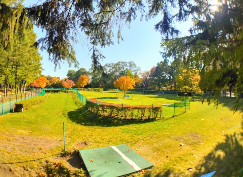 月寒公園のパークゴルフ場