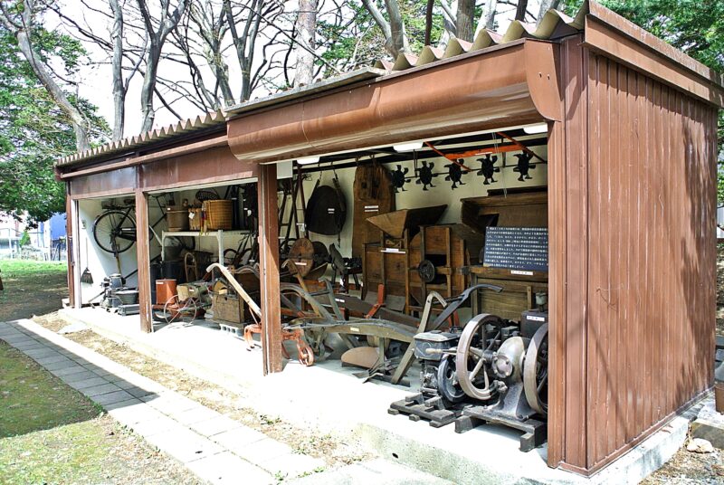 つきさっぷ郷土資料館の屋外展示