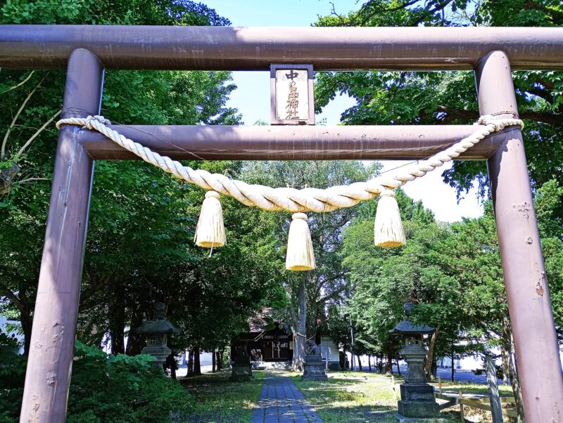 中の島神社の鳥居