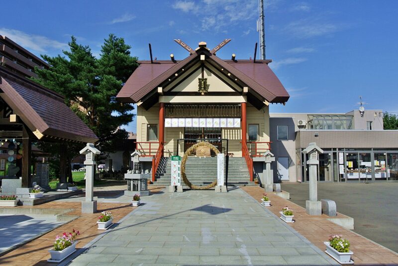 新川皇大神社の社殿