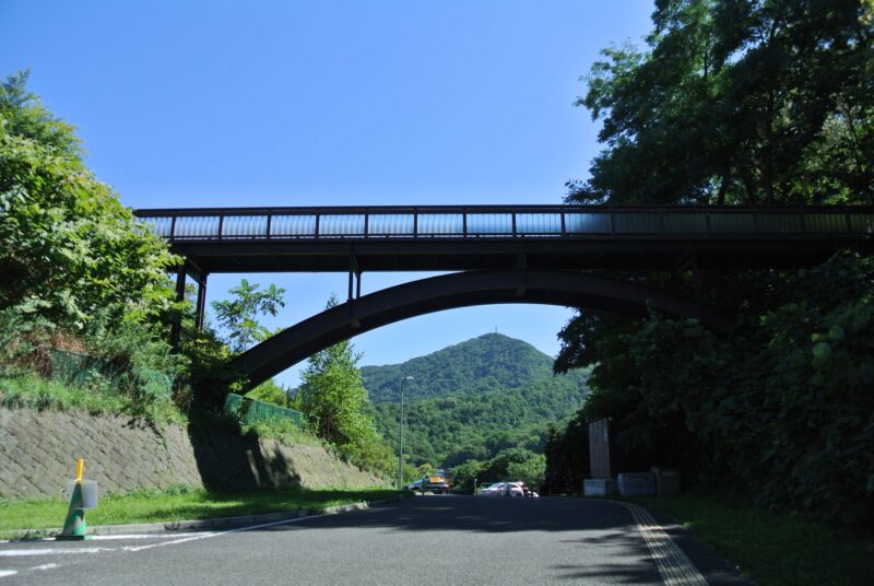 旭山記念公園の第一駐車場