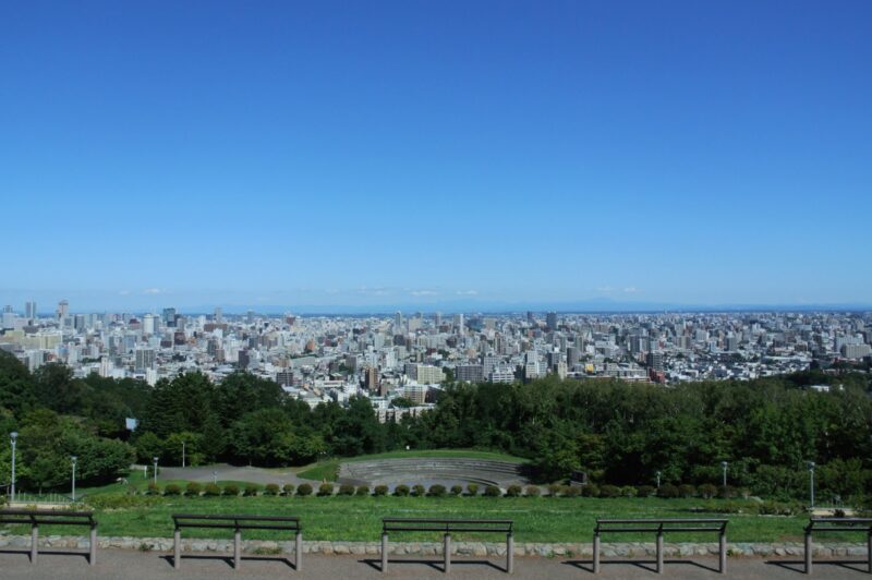 旭山記念公園の眺望