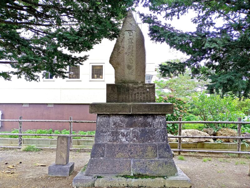 札幌村神社の日露戦後忠魂碑・馬頭観世音碑