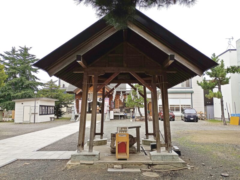 札幌村神社の手水舎