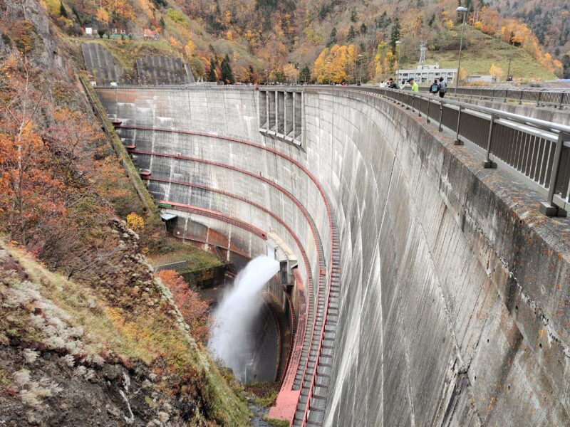 札幌市南区の豊平峡ダム