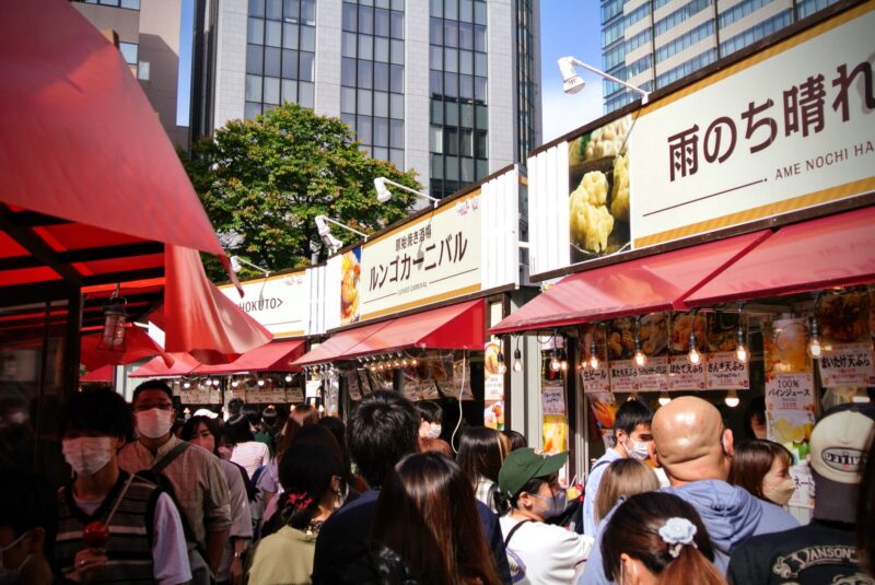 2022年さっぽろオータムフェスト4丁目会場