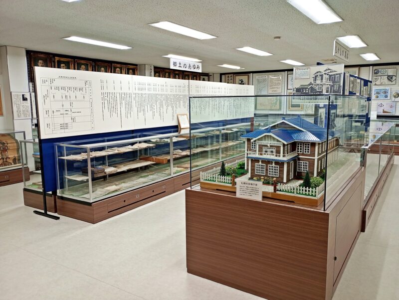 札幌村郷土記念館の2階展示室