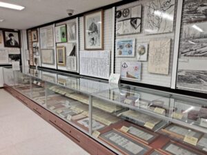 札幌村郷土記念館に展示の大友亀太郎関係資料