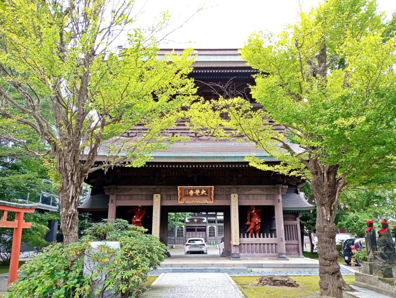 金龍山大覚寺の山門