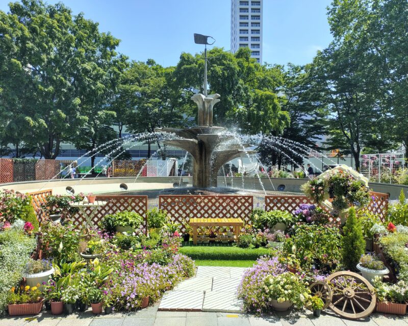 花フェスタ札幌2025 北海道農業高校ガーデニング甲子園 岩見沢農業高校A