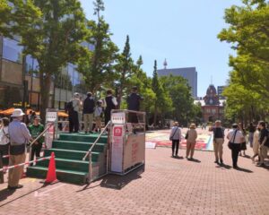 サッポロフラワーカーペット2025のアカプラ会場その３