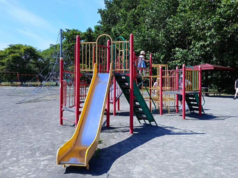 百合が原公園の遊具広場その1