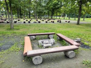 サッポロさとらんどの炊事広場その2