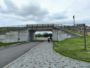 サッポロさとらんどのさとのかけ橋の下側