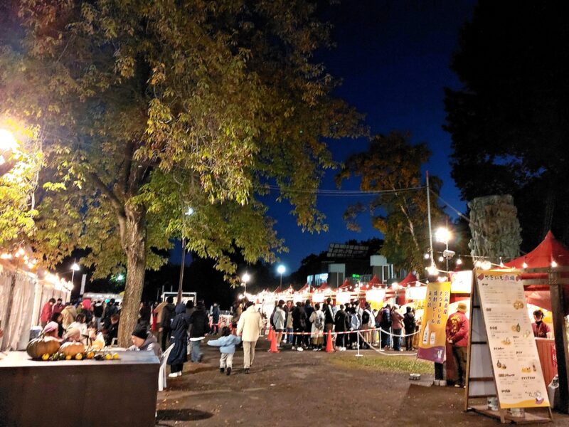 さっぽろ焼き芋テラスの会場