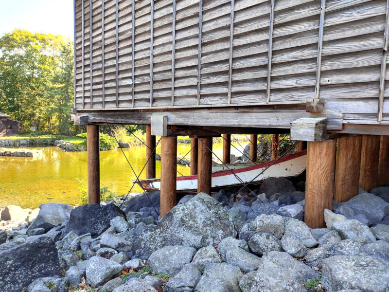 旧土屋家はねだしの外観