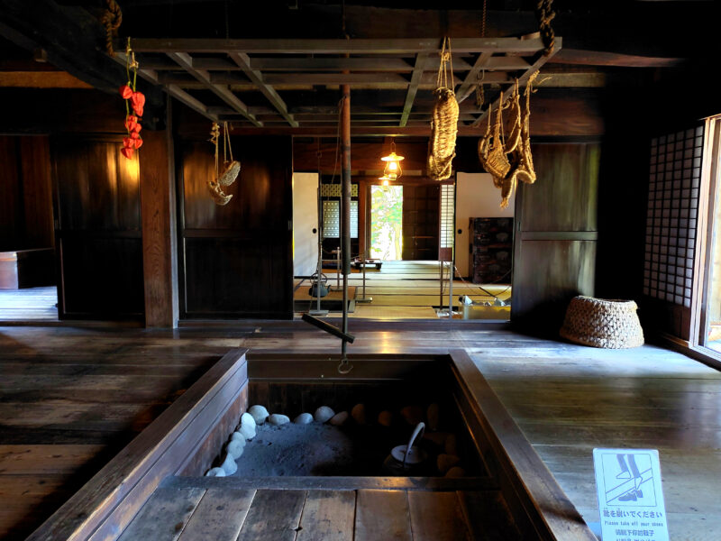 旧岩間家農家住宅の居室