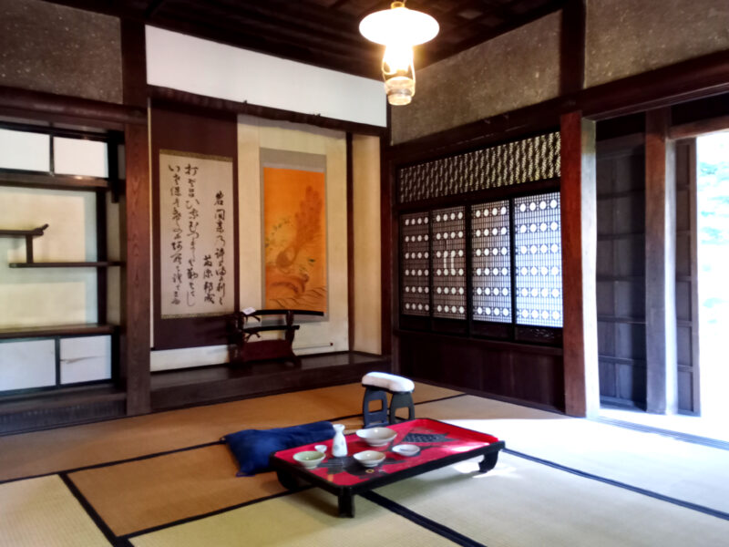 旧岩間家農家住宅の当主の居室