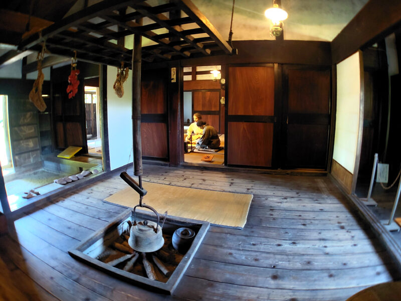 旧樋口家農家住宅の囲炉裏