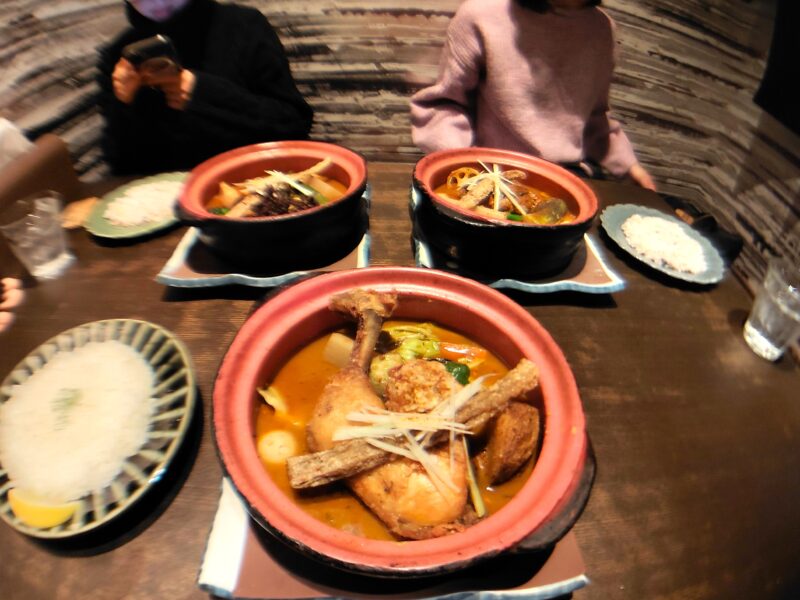 スープカレーしゃば蔵の個室