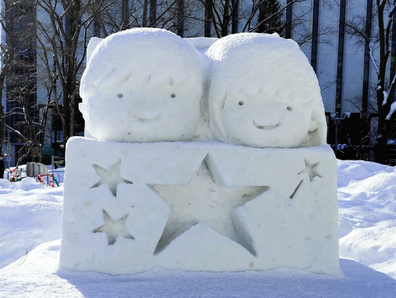 さっぽろ雪まつり2026年2丁目会場市民雪像その２
