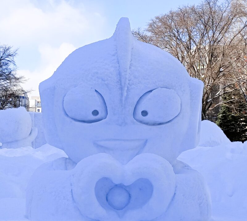 さっぽろ雪まつり2026年2丁目会場市民雪像その１
