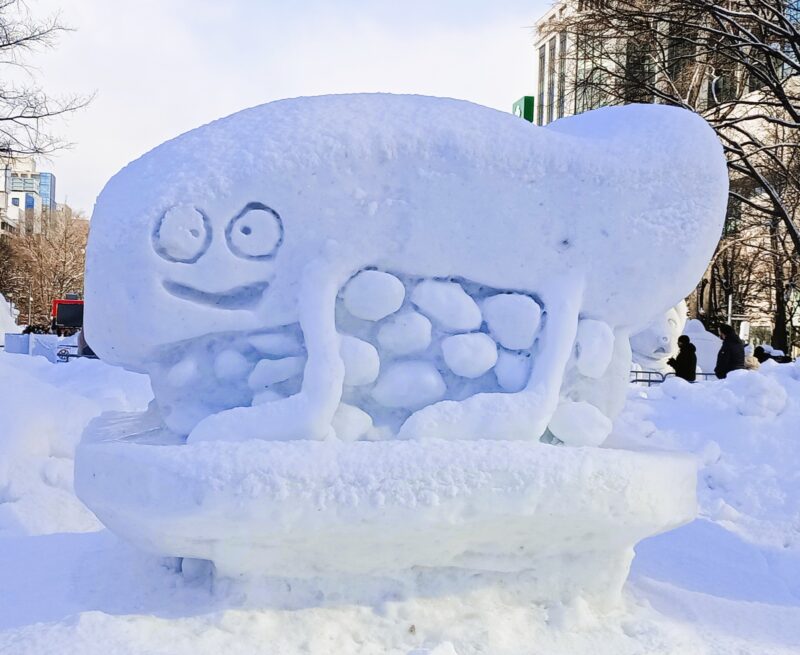 さっぽろ雪まつり2026年2丁目会場市民雪像その５