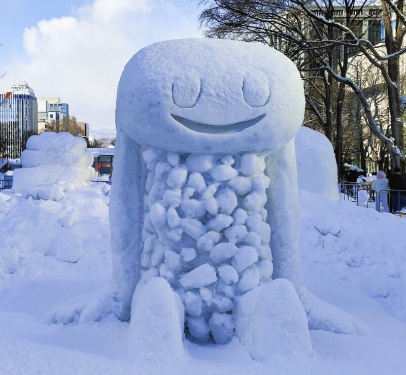 さっぽろ雪まつり2026年2丁目会場市民雪像その６