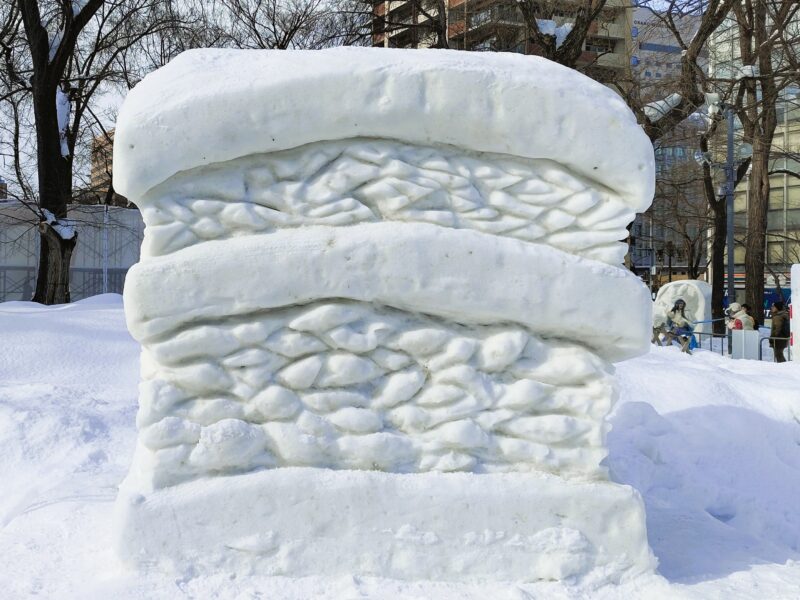 さっぽろ雪まつり2026年9丁目会場の市民雪像その２