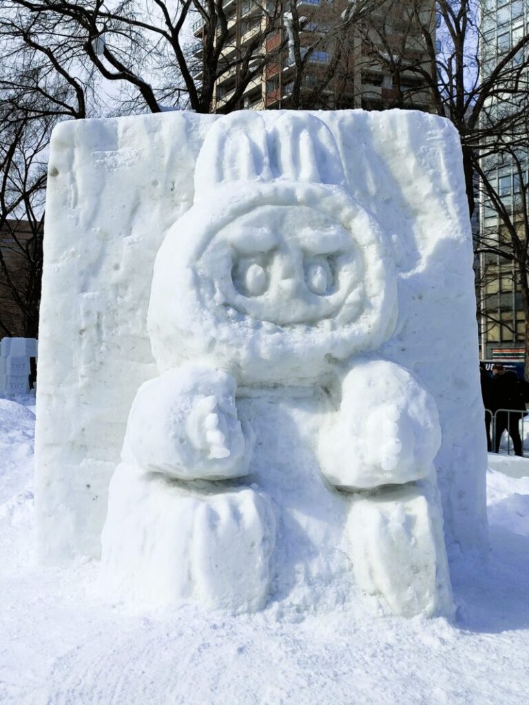さっぽろ雪まつり2026年9丁目会場の市民雪像その６