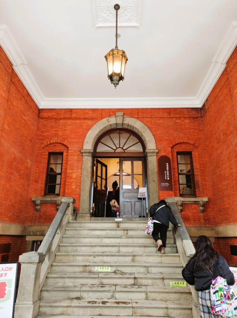 北海道庁旧本庁舎（赤れんが庁舎）のエントランス