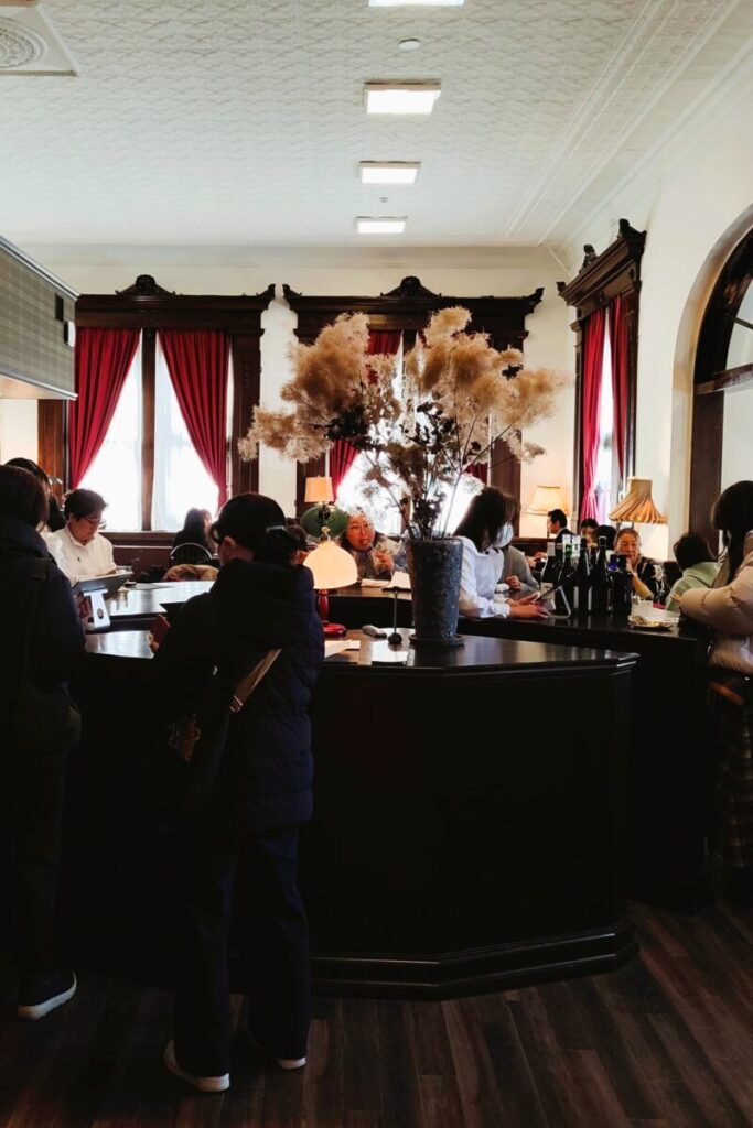 北海道庁旧本庁舎（赤れんが庁舎）１FのレストランHOUSE.H