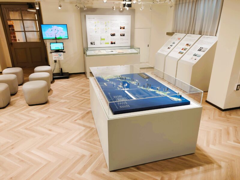 北海道庁旧本庁舎（赤れんが庁舎）地階「北方領土展示室」の展示その１