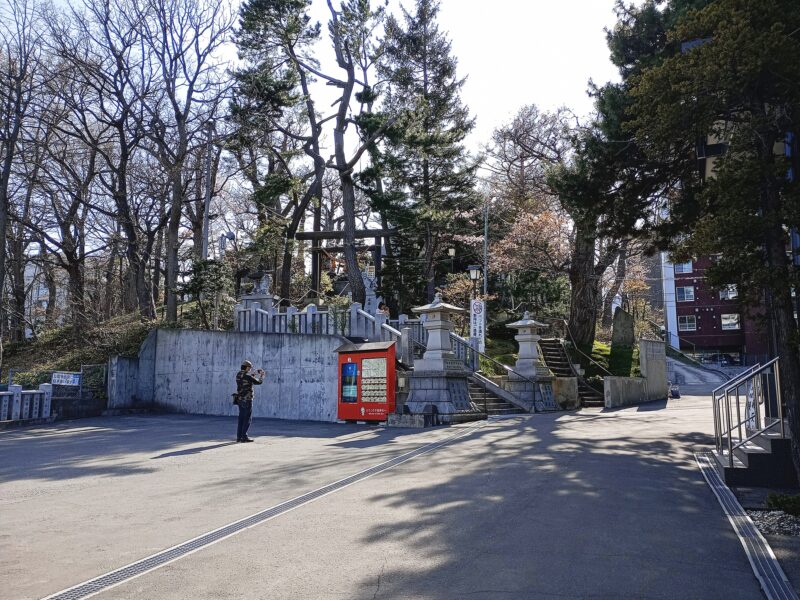 手稲神社の境内