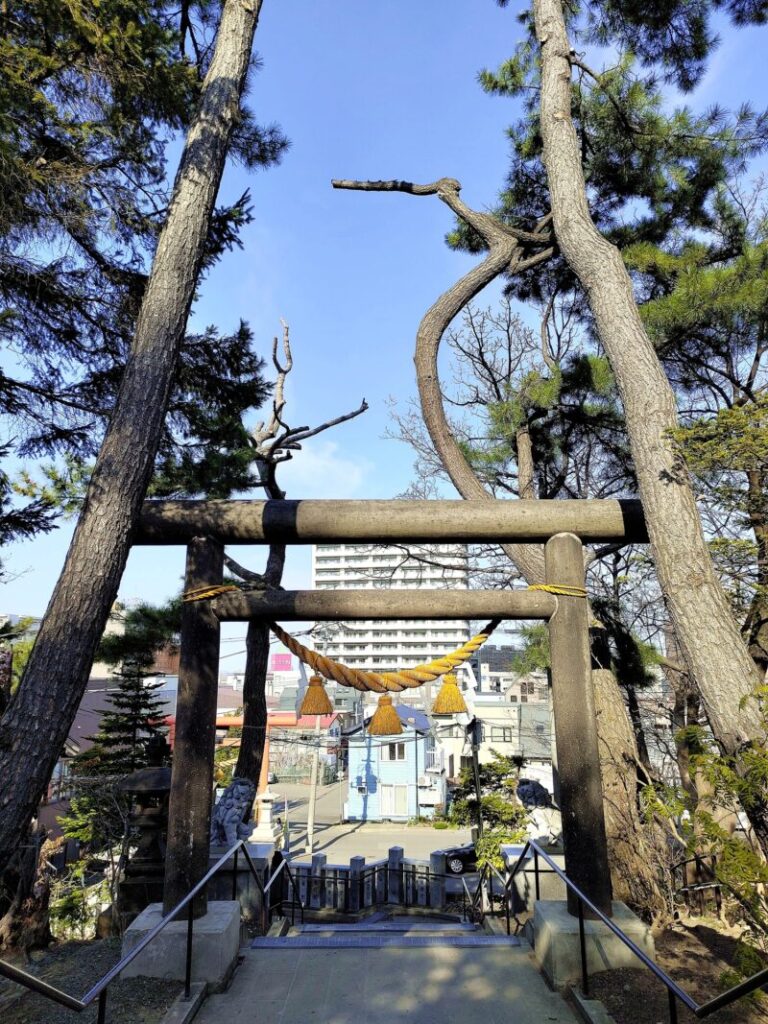 手稲神社の第二鳥居