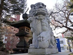 手稲神社の狛犬